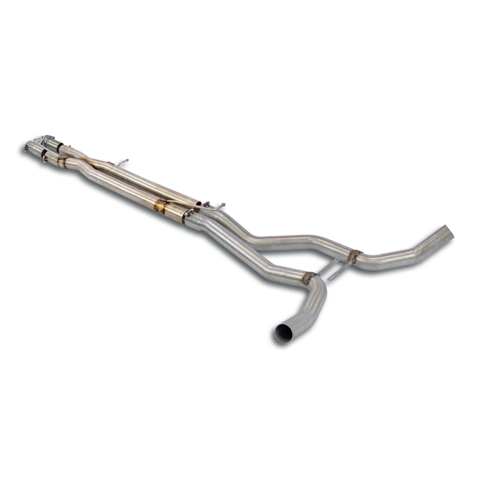 Tubi centrali destro - sinistro + X-Pipe (sostituiscono centrale di serie)